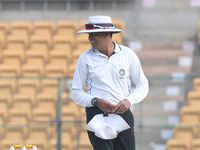 Bengaluru umpire Nitin Bathi officiates in ODIs featuring Dutch team