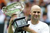 New pictures of <i class="tbold">andre agassi</i>