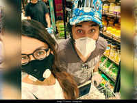 Shraddha Kapoor and brother Siddhant stepped out for grocery shopping