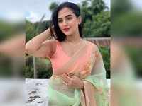 Nusraat Faria looks ethereal, the Bangladeshi beauty slays it in a saree