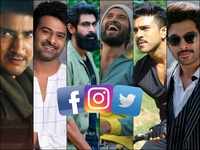 Most Followed Telugu Superstars on Social Media (Instagram + Twitter + Facebook)
