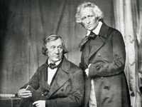 Grimm brothers: Jacob and <i class="tbold">wilhelm grimm</i>