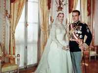 Grace Kelly and Prince Rainier III of Monaco