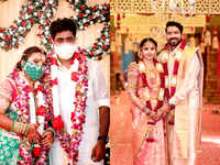 Kathir-Sindhu to Vijjith-Vishva Vinothini; a look at the lockdown weddings of Tamil television Celebs
