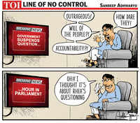 Govt Suspends <i class="tbold">question hour</i> In Parliament