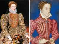 Queen Elizabeth I vs. Mary, Queen of <i class="tbold">scot</i>s