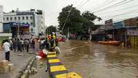 In photos: Incessant rain batters Hyderabad