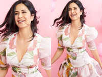 ​Katrina Kaif picks up a pretty floral dress for her first business anniversary