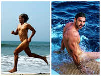 ​Milind Soman to Michele Morrone: <i class="tbold">celebrities</i> who stripped down on the beach