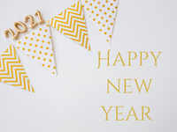 ​Happy New Year Greeting Card: How to make new year card at home for your family and friends