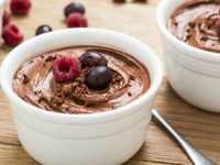 ​Chocolate Mousse with Berries