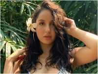 Nora Fatehi stuns in a luxurious all-Fendace outfit in Abu Dhabi - Times of  India