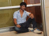 Sushant's day out in Ahmedabad during Times Fresh Face city finale