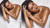 Priyanka Chopra Jonas turns up the heat in cyberspace with her latest <i class="tbold">bathroom</i> pictures