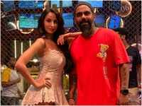 Nora Fatehi stuns in a luxurious all-Fendace outfit in Abu Dhabi - Times of  India