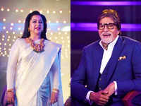Receiving wishes from Amitabh Bachchan for Kodeeswari