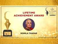 ​Romila Thapar: Lifetime Achievement Award