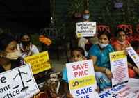 PMC <i class="tbold">depositors</i> protest
