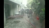 Fire at <i class="tbold">prabhadevi</i>'s electric wires godown