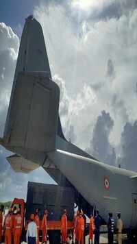 Ahemdabad: AIAF planes C-130J and 1 An-32 have been engaged to carry rescue personnel from various centres.