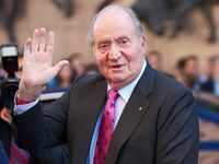 <i class="tbold">king juan carlos</i> I of Spain abdicated the throne due to scandalous controversies
