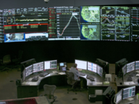 California Independent System Operator (California <i class="tbold">iso</i>) grid control center in Folsom