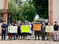 Protest against widespread violence