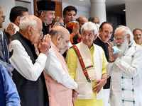 All-party meeting with Jammu and Kashmir leaders