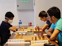 Raunak rules blitz show in Abu Dhabi with a performance rating of 2755