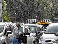 Pre-monsoon shower in Delhi