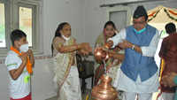 Photos of Uttarakhand CM <i class="tbold">pushkar singh dhami</i> shifting to official 'jinxed' house