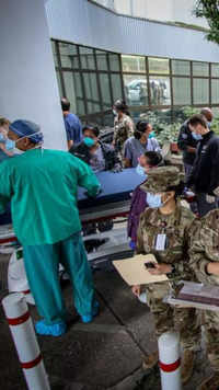 Injured were evacuated to the US Army-operated Landstuhl regional medical center.