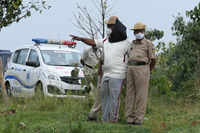 In pics: Mysuru gang rape accused taken to crime spot