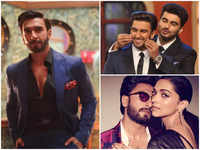 Ranveer Singh is one handsome hunk raising the fashion bar with a