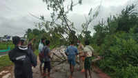 Cyclone photos: Gulab fury rattles Andhra Pradesh, Telangana
