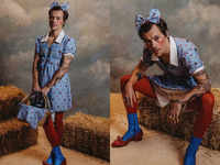 Harry Styles as Wizard of Oz