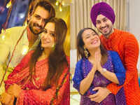 Celebs soak in the festive spirit; share gleaming photos from Diwali night