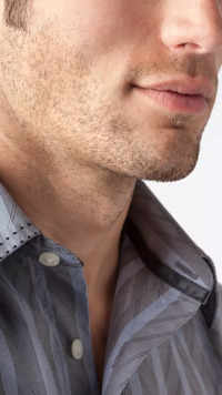 ​<i class="tbold">jawline</i>- hygiene and stomach issues