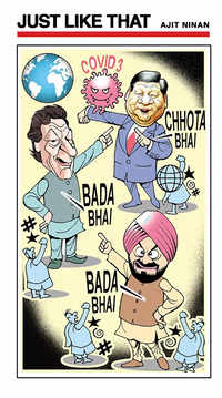 <i class="tbold">bada</i> Bhai and Chhota Bhai