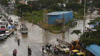 Photos of submerged colonies, waterlogged roads in Bengaluru