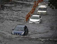 In pics: Heavy rains lash Chennai; roads waterlogged