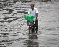 In pics: Heavy rains lash Chennai; roads waterlogged