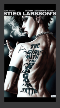 ​Lisbeth Salander from 'The <i class="tbold">girl with the dragon tattoo</i>' by Steig Larsson