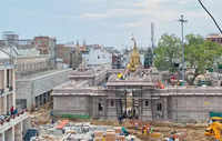 In photos: <i class="tbold">kashi vishwanath temple</i> coming up in new form