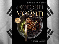 ​'The Korean Vegan <i class="tbold">cookbook</i>' by Joanne Lee Molinaro