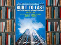 'Built to Last' by <i class="tbold">james collins</i>, Jerry Porras, Jim Collins