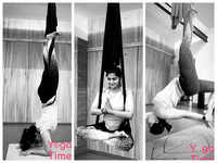 Here's why aerial yoga is becoming popular - Times of India