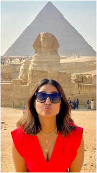 Inside Hina Khan's Egypt holiday