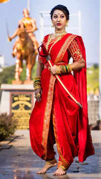 BB Marathi 3 fame Meenal Shah's amazing Chhatrapati <i class="tbold">shivaji maharaj jayanti</i> special photoshoot