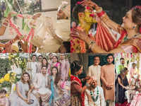 Unmissable pictures from <i class="tbold">anmol ambani</i>'s wedding ceremonies